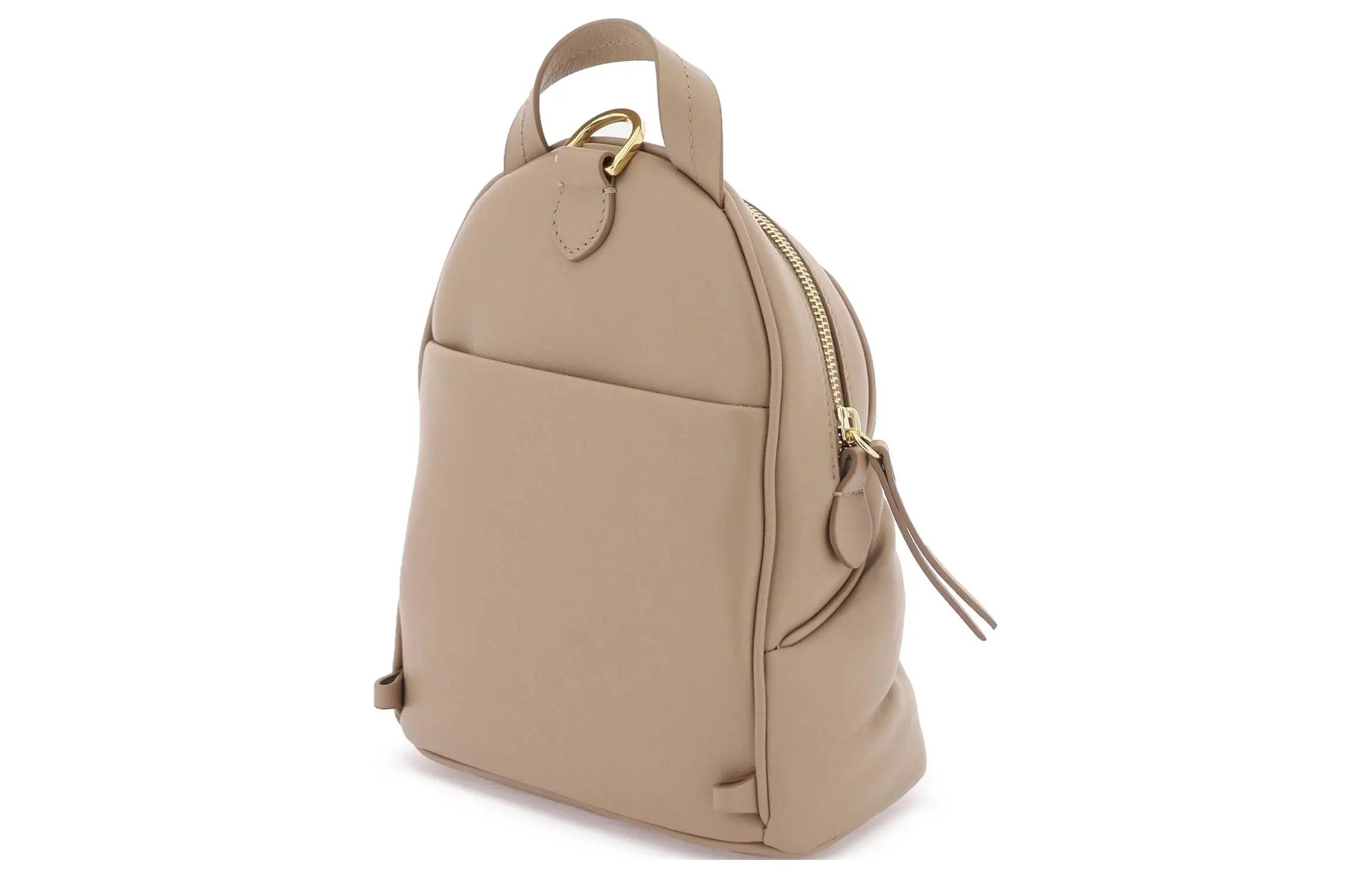 Glam Slam Nappa Leather Shoulder Bag, Crossbody Bag Beige Maison Margiela, basic set (bag+dust bag) — фото 3