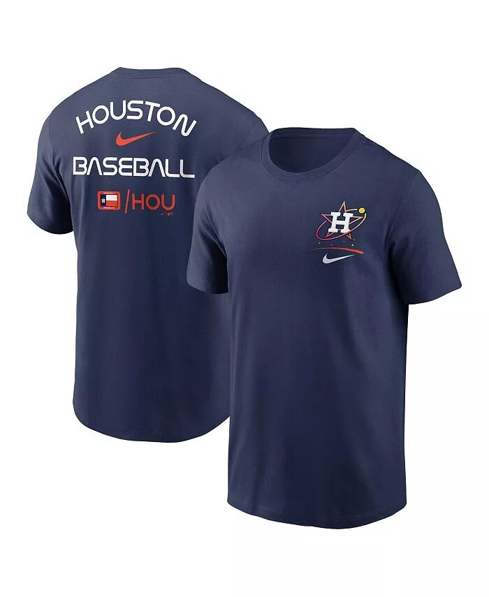 

Футболка мужская темно-синяя Houston Astros City Connect 2-Hit Nike