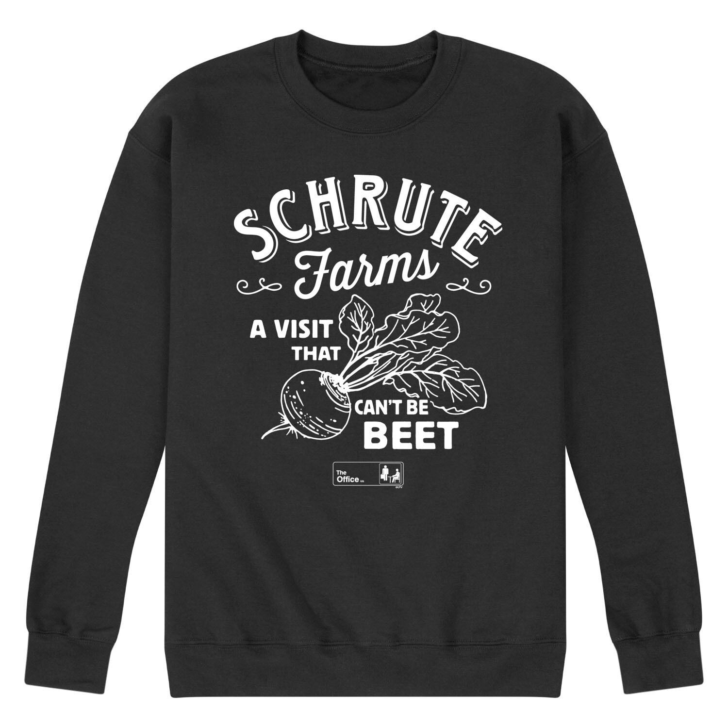 

Мужской свитшот The Office Schrute Farms Licensed Character