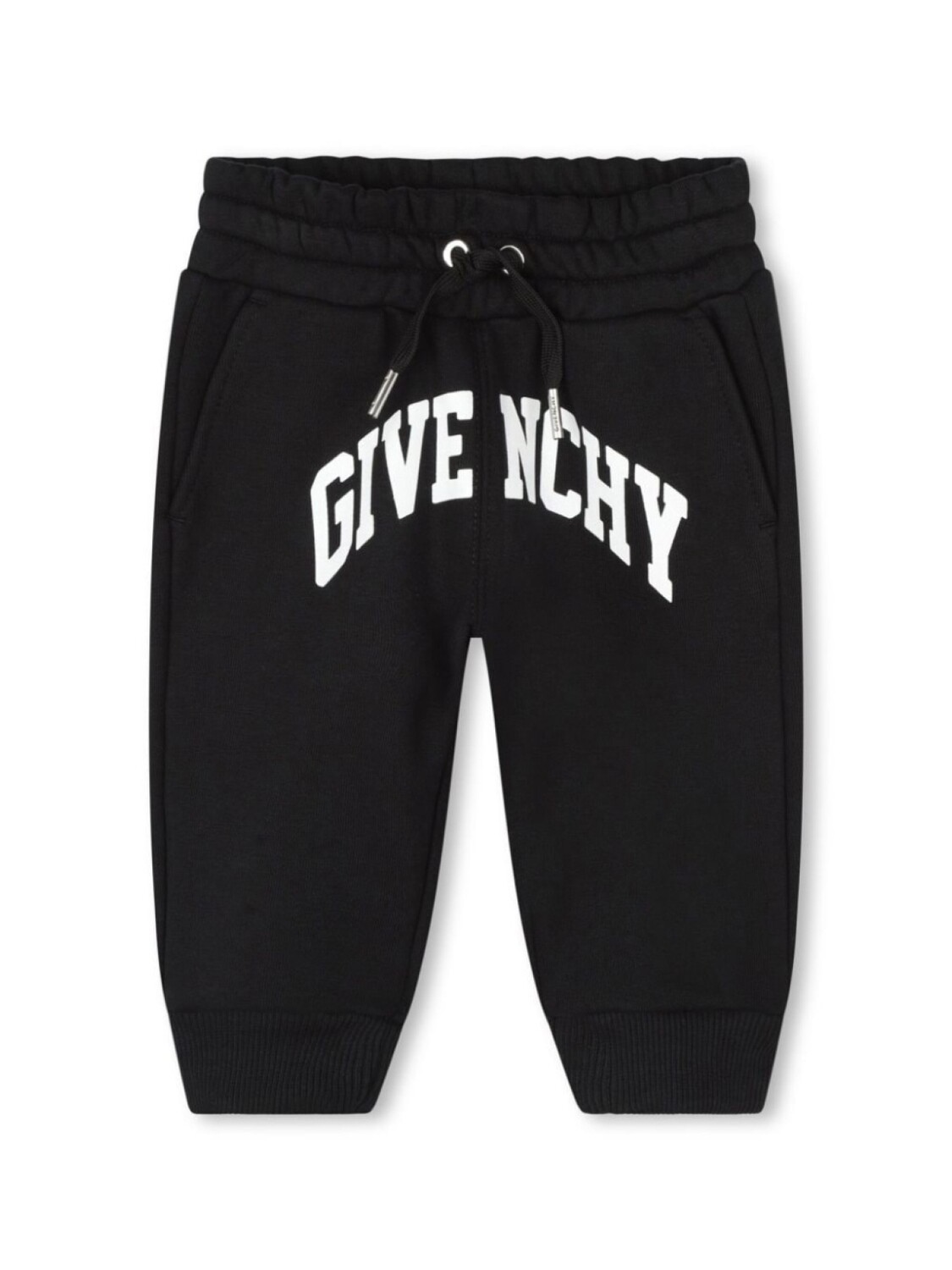 

Givenchy Kids спортивные брюки с логотипом 4G, черный