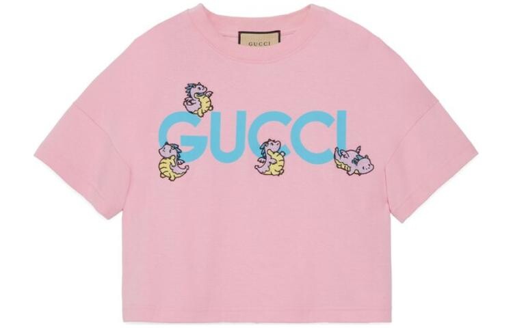 

Футболка с китайским Новым годом женская Gucci