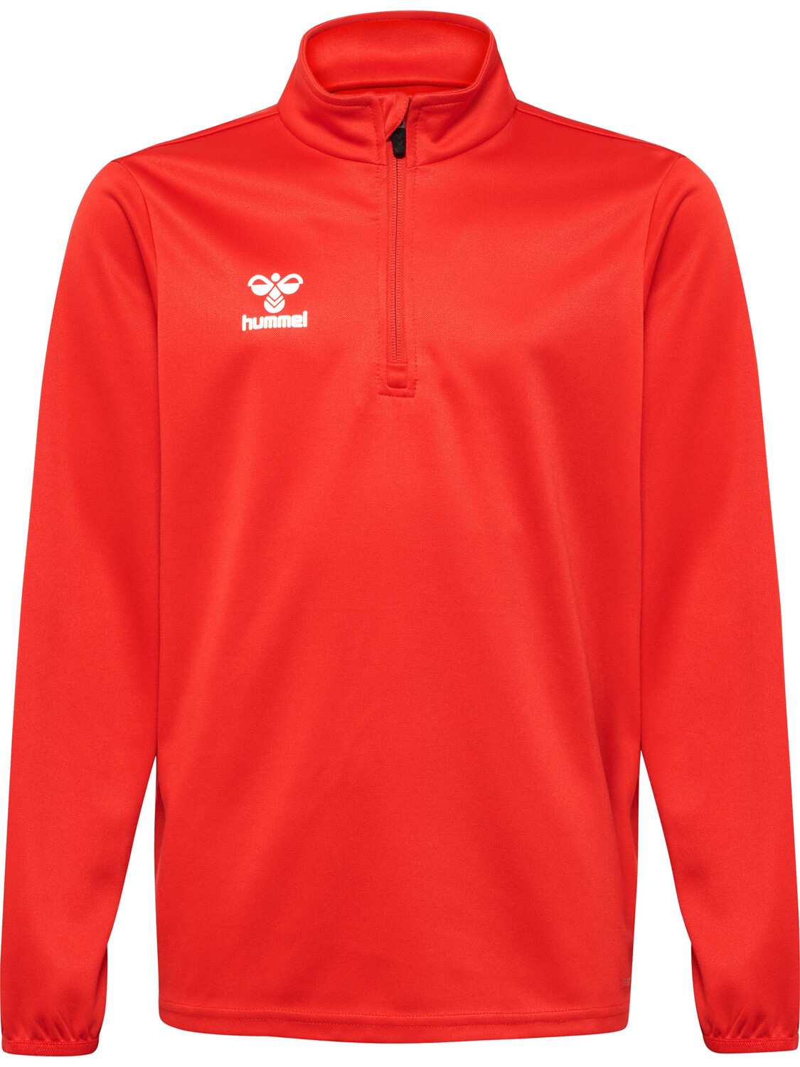 

Толстовка Hummel Jacke Mit Kurzem Reißverschluss Hmlessential Half Zip Kids, цвет TRUE RED