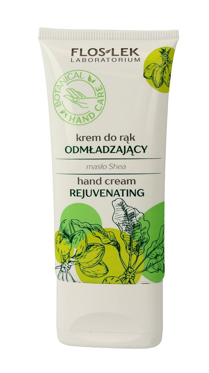 

Floslek, Botanical Hand Care, омолаживающий крем для рук с маслом ши, 50 мл Flos-Lek