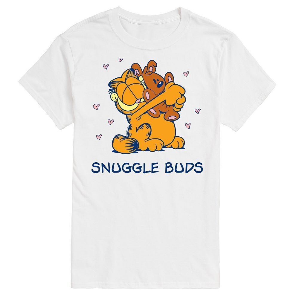 

Футболка с рисунком Big & Tall Garfield Snuggle Bug Licensed Character, белый