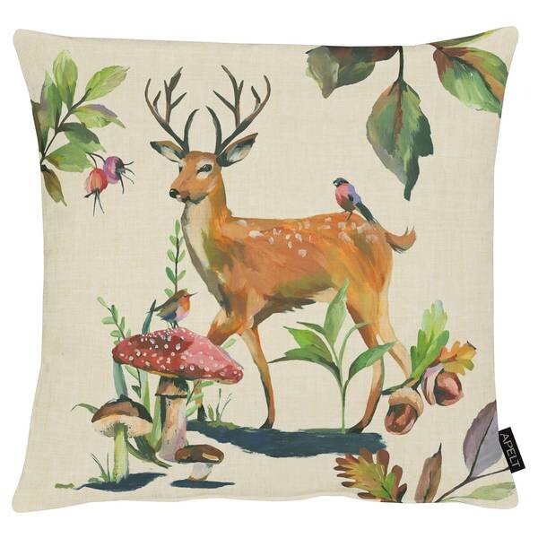 

Чехол на подушку Apelt 5884, 46x46x0,5 см цвет beige/braun