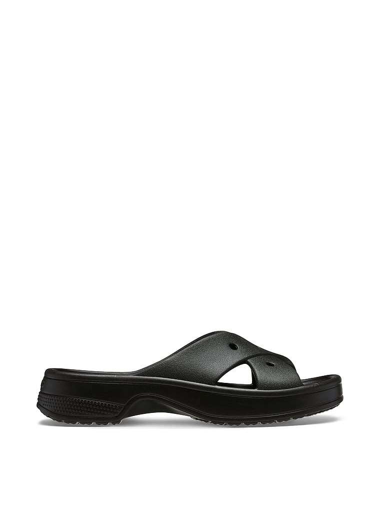 Классические сандалии с перекрестными ремешками Crocs, черный — фото 2