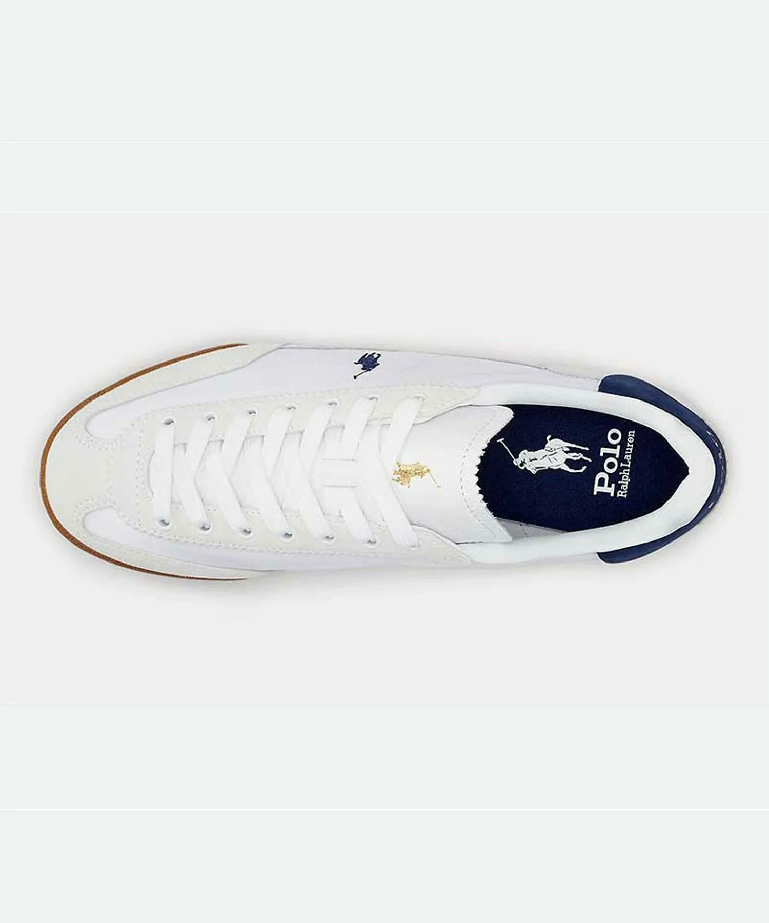 Кроссовки Polo Ralph Lauren RE59 Hester White Navy Polo Ralph Lauren, White Navy — фото 3