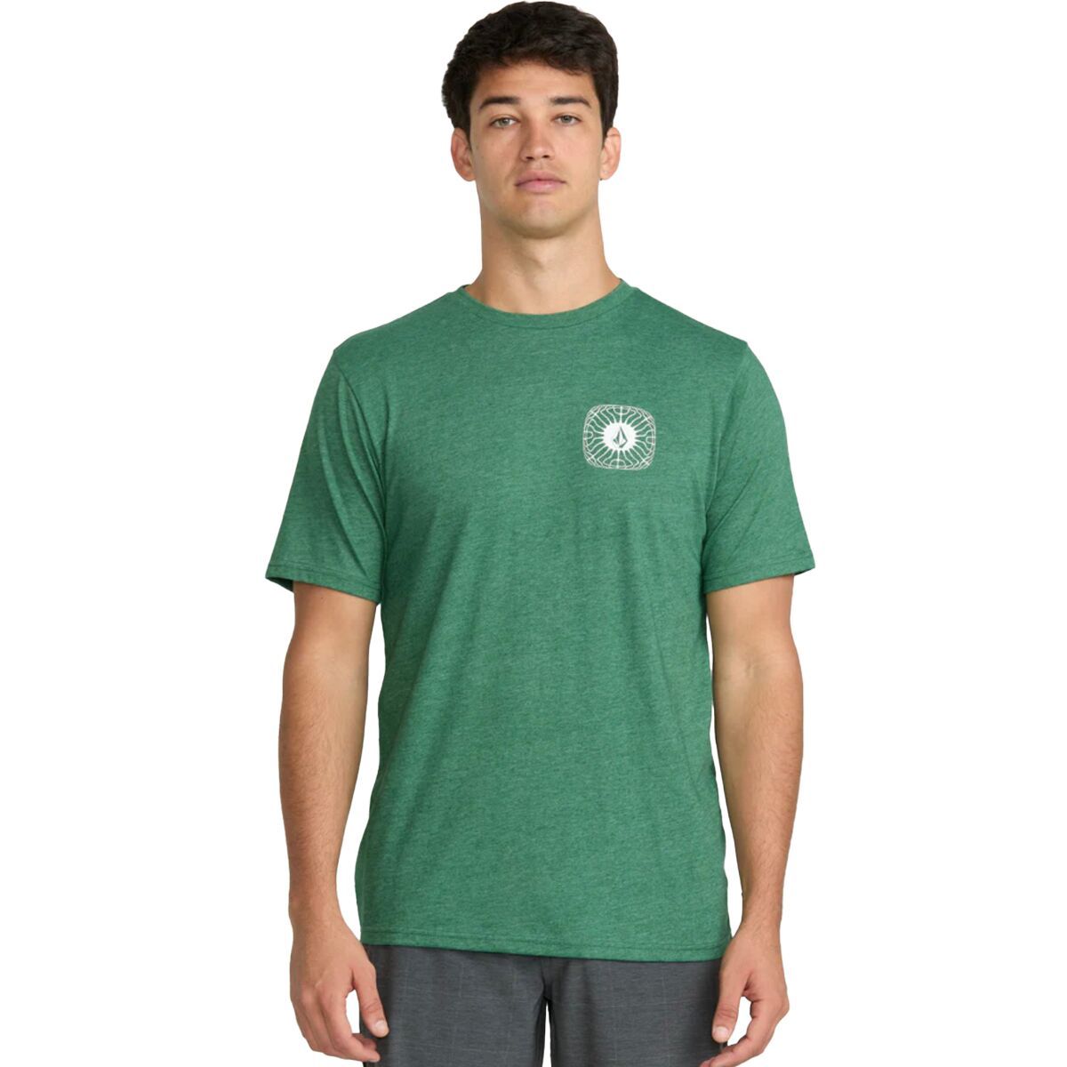 

Футболка Frequency Volcom, цвет forest heather