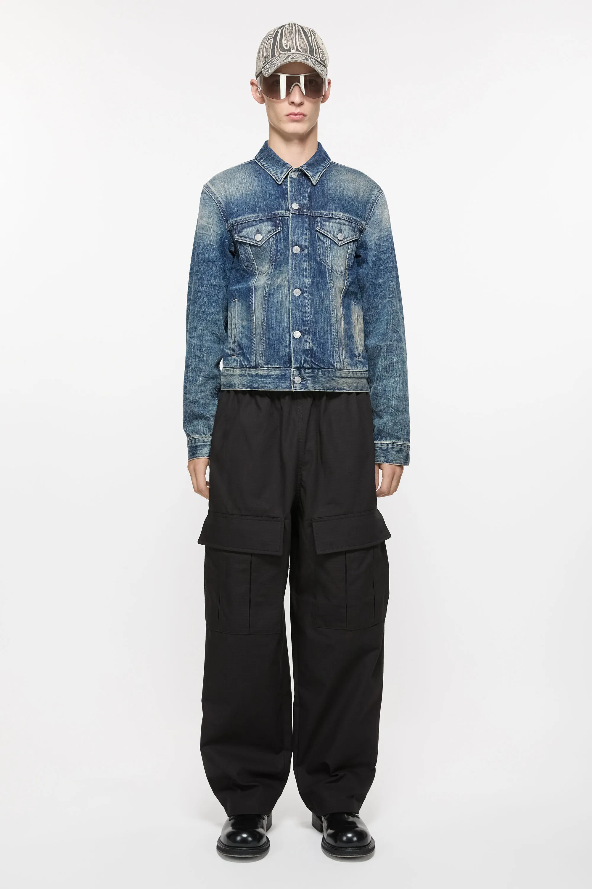 

Джинсовая куртка - Стандартный крой Acne Studios, цвет Mid Blue