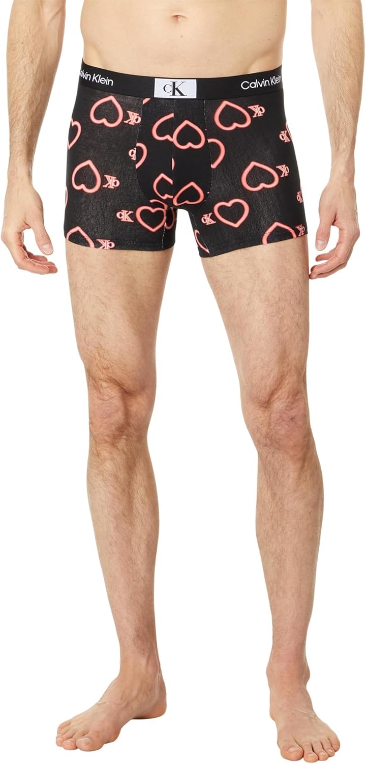 

Хлопковые шорты Calvin Klein 1996 V-Day, Neon Heart/Black