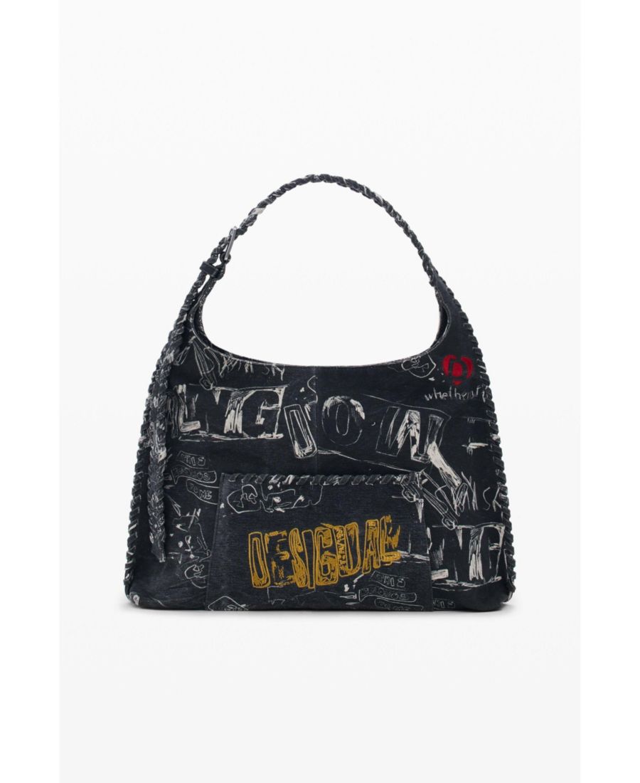 

Большая женская сумка для творчества Desigual, Black