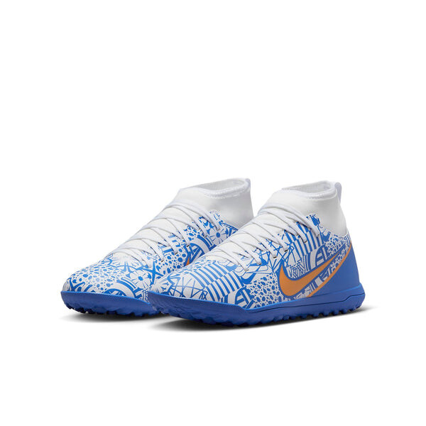 Кроссовки mercurial superfly 9 academy cr7 tf Nike, белый — фото 3