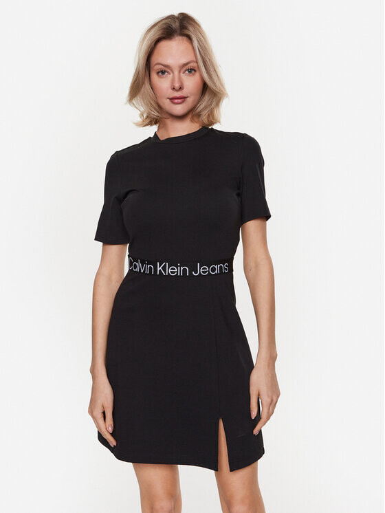 

Дневное платье regular fit Calvin Klein, черный