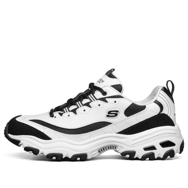 

Кроссовки d lites running shoes white/black Skechers, белый