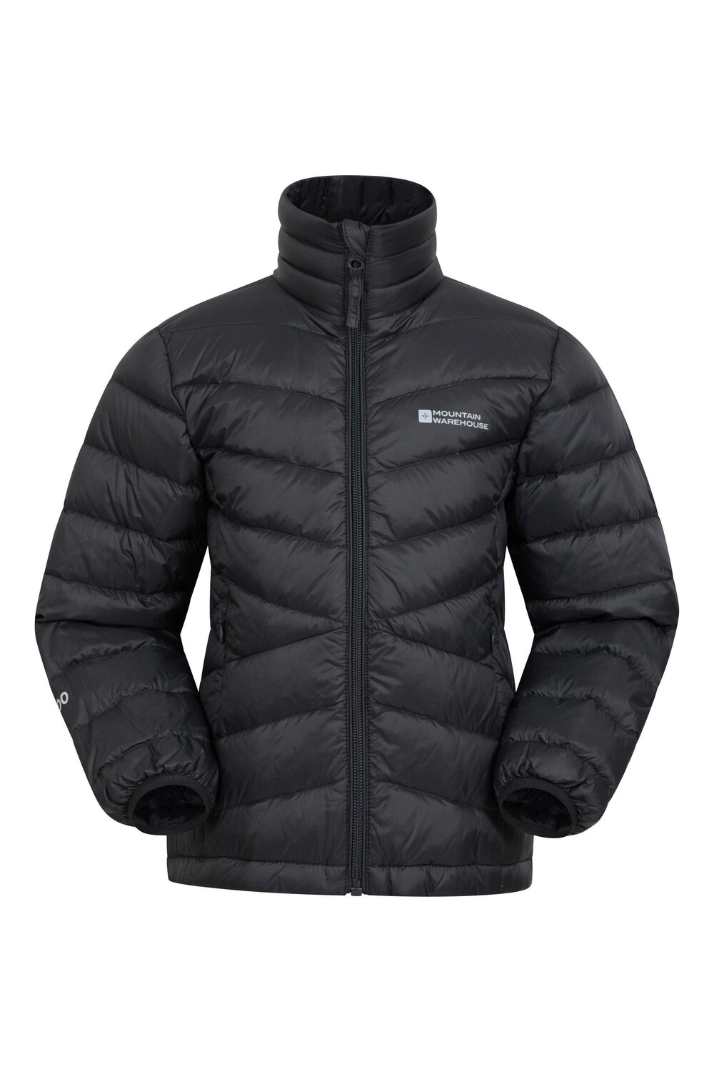 

Пуховик, полулегкое повседневное стеганое пальто Mountain Warehouse, черный