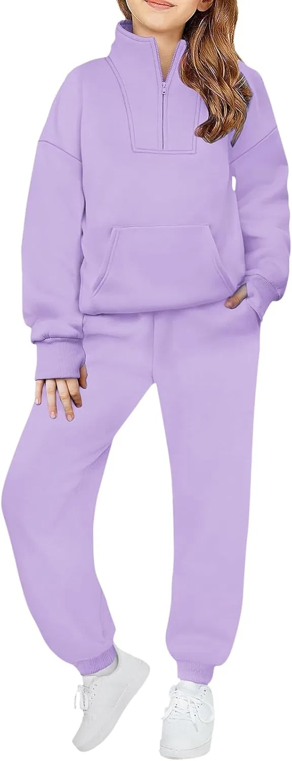 Детский спортивный костюм из флиса, Purple