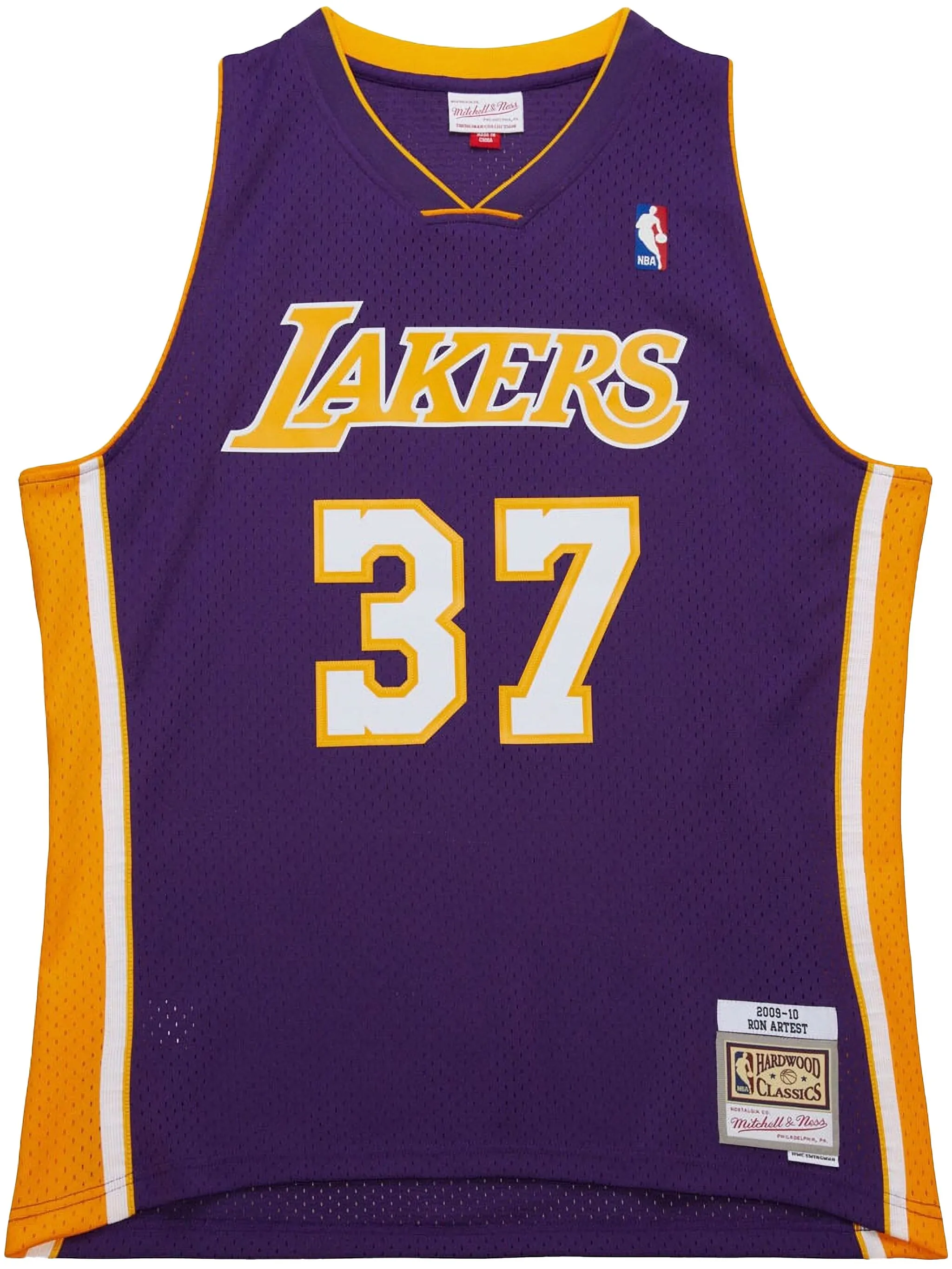 

Топ NBA Dark Lakers 2009 Ron Artest Mitchell & Ness, фиолетовый
