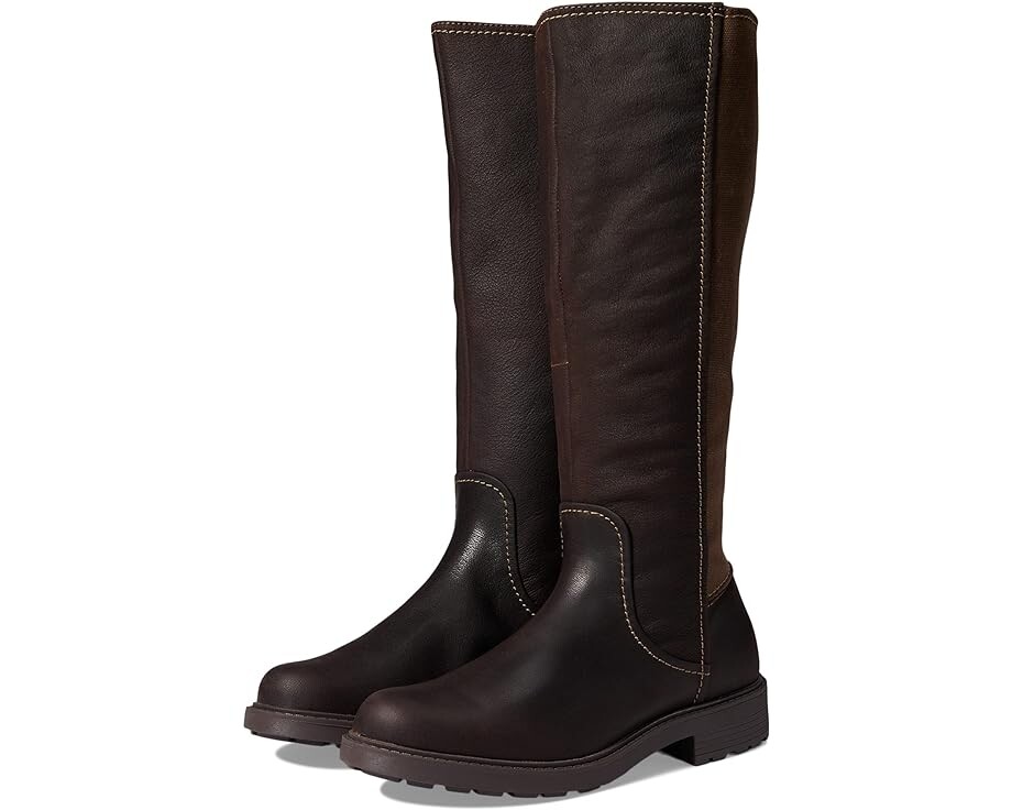 

Ботинки Clarks Opal Glow, цвет Dark Brown Leather