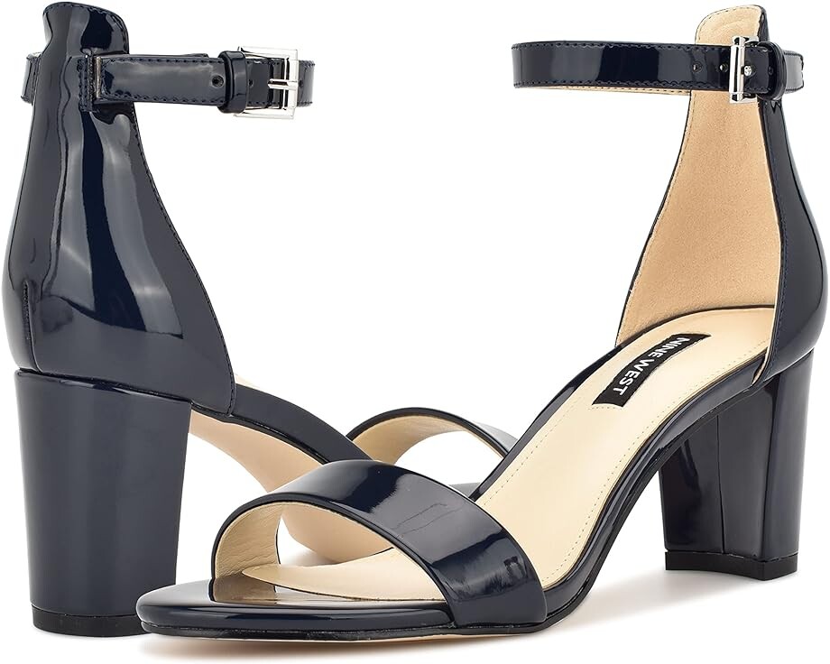 Туфли Nine West Pruce 3, цвет Navy Patent