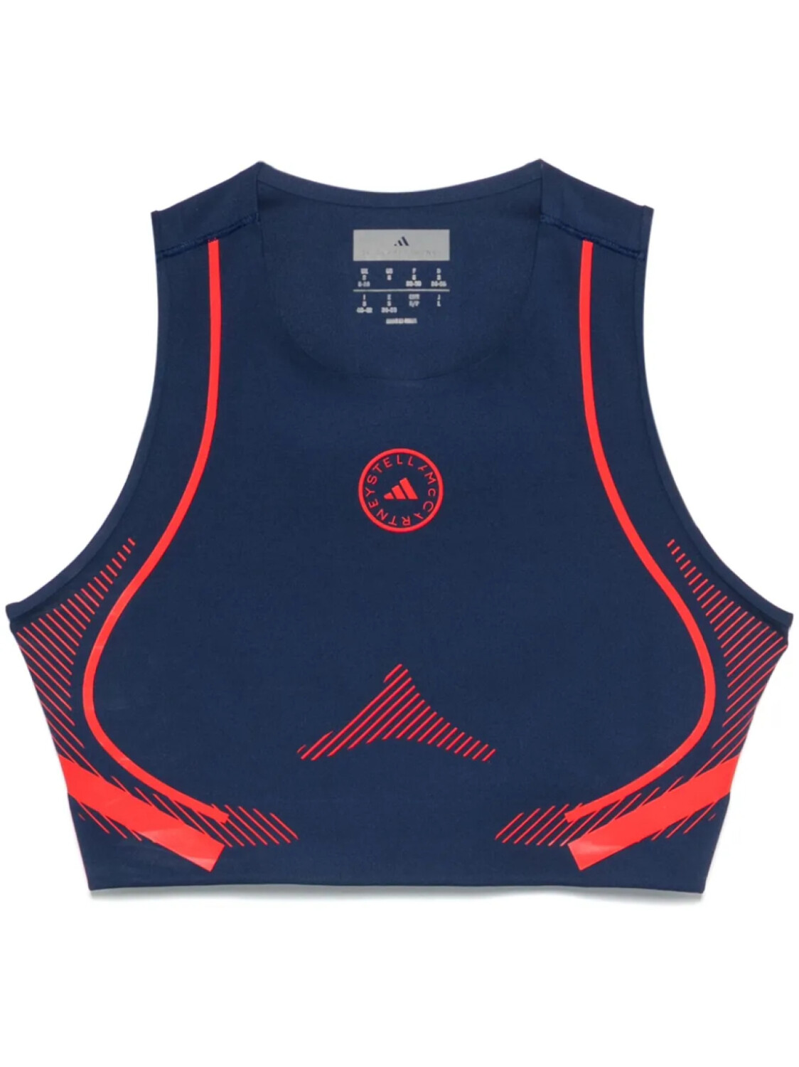 

Adidas by Stella McCartney спортивный топ TruePace Running, синий