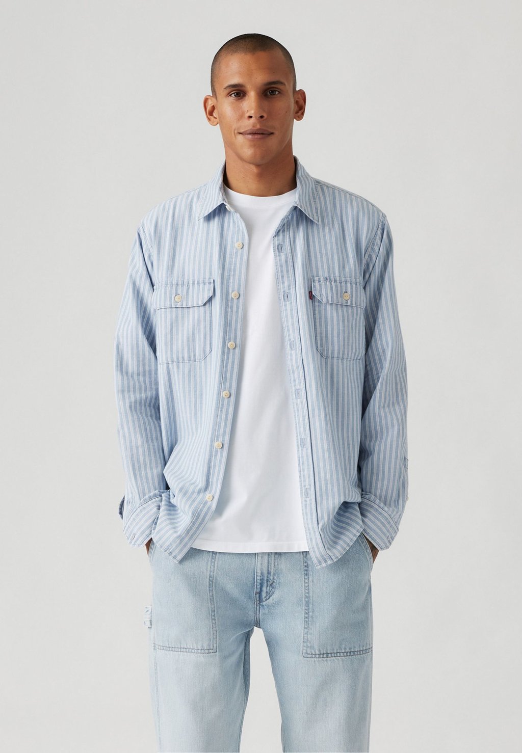 

Рубашка JACKSON WORKER Levi's, светло-голубой