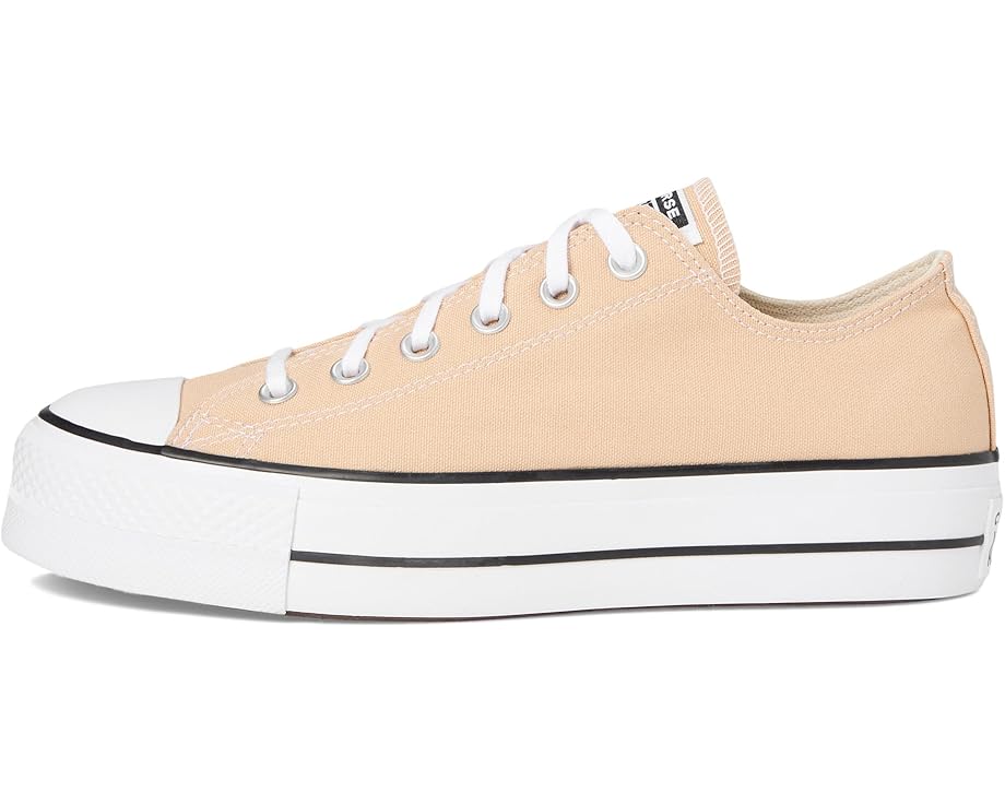Кеды Converse Chuck Taylor All Star Lift Ox, цвет Coastal Dune/White/Black — фото 4