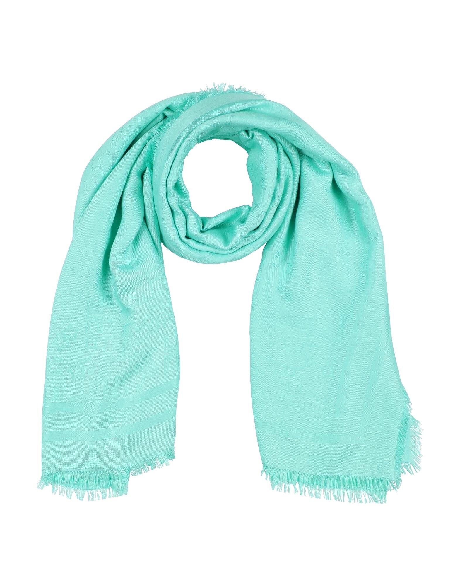 

Шарф Elisabetta Franchi, светло-зеленый