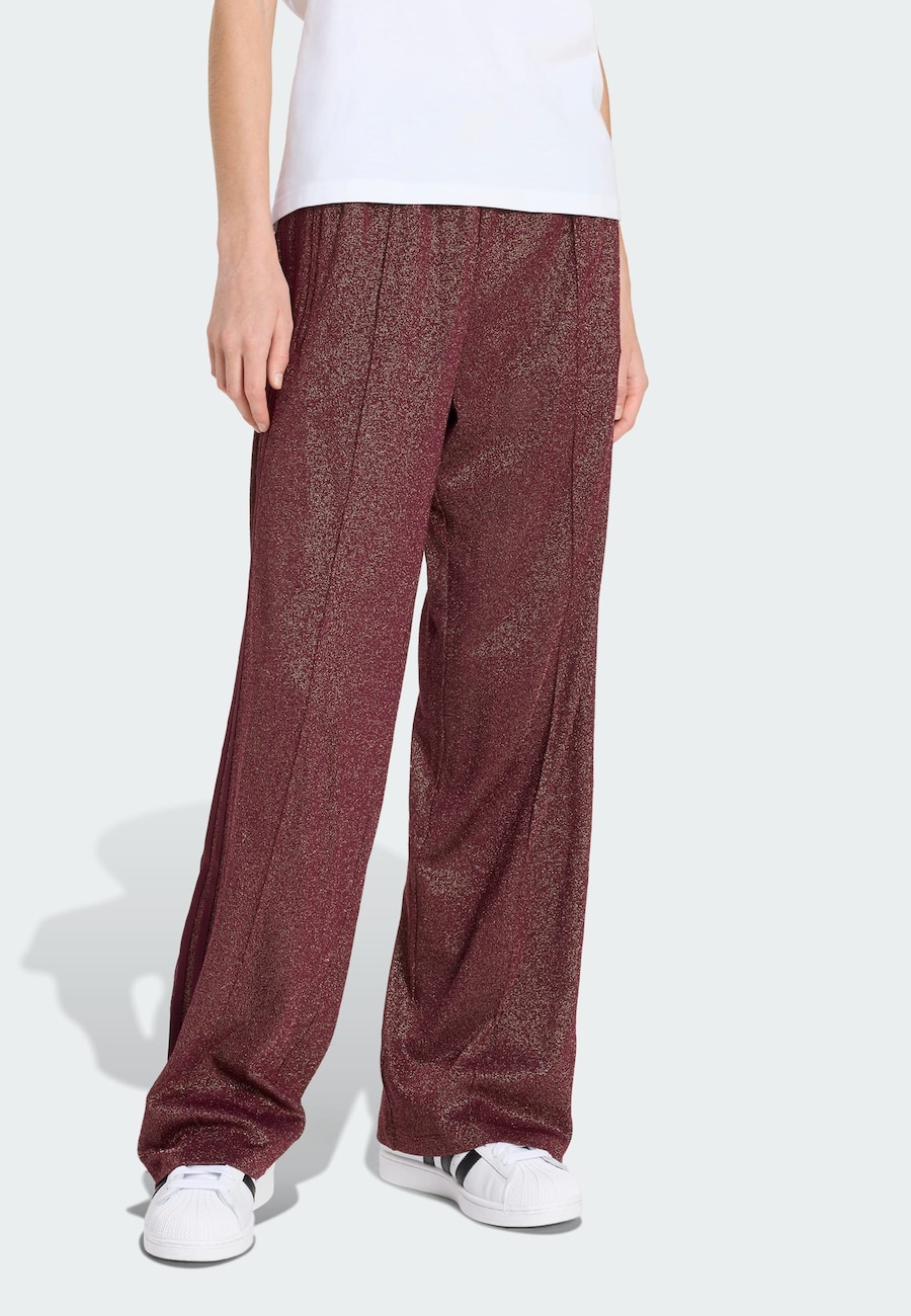 Широкие брюки ADIDAS ORIGINALS, Wine Red — фото 2