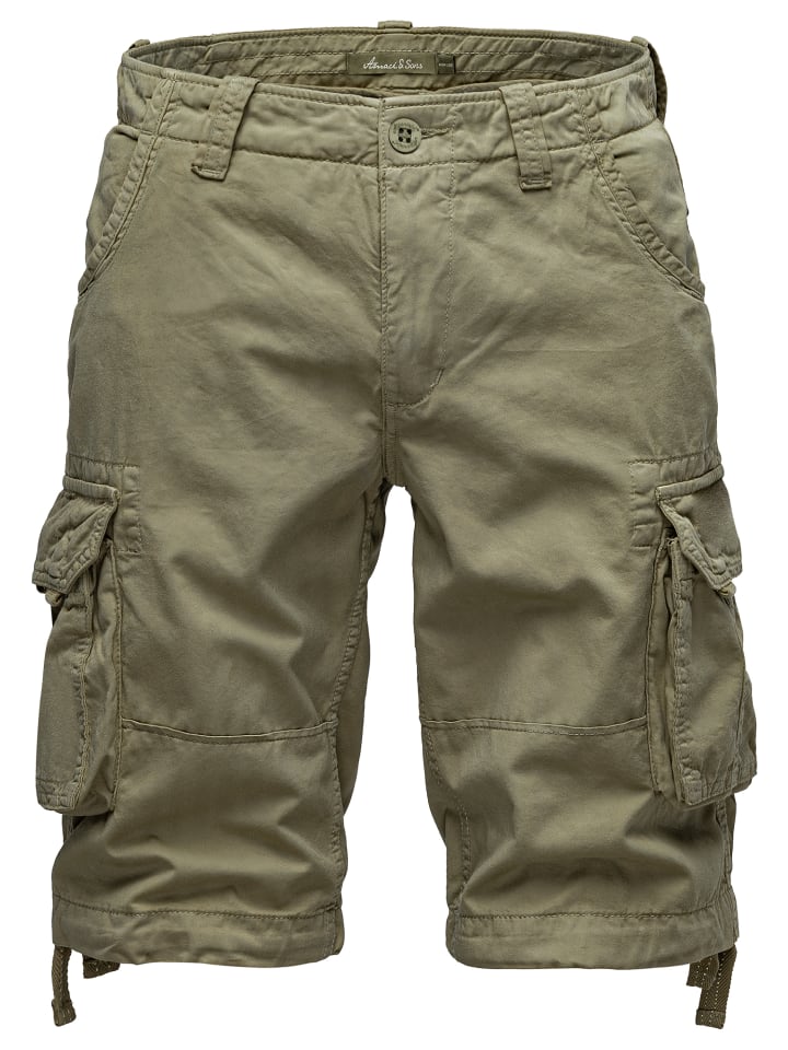 

Тканевые шорты Amaci&Sons, оливковый