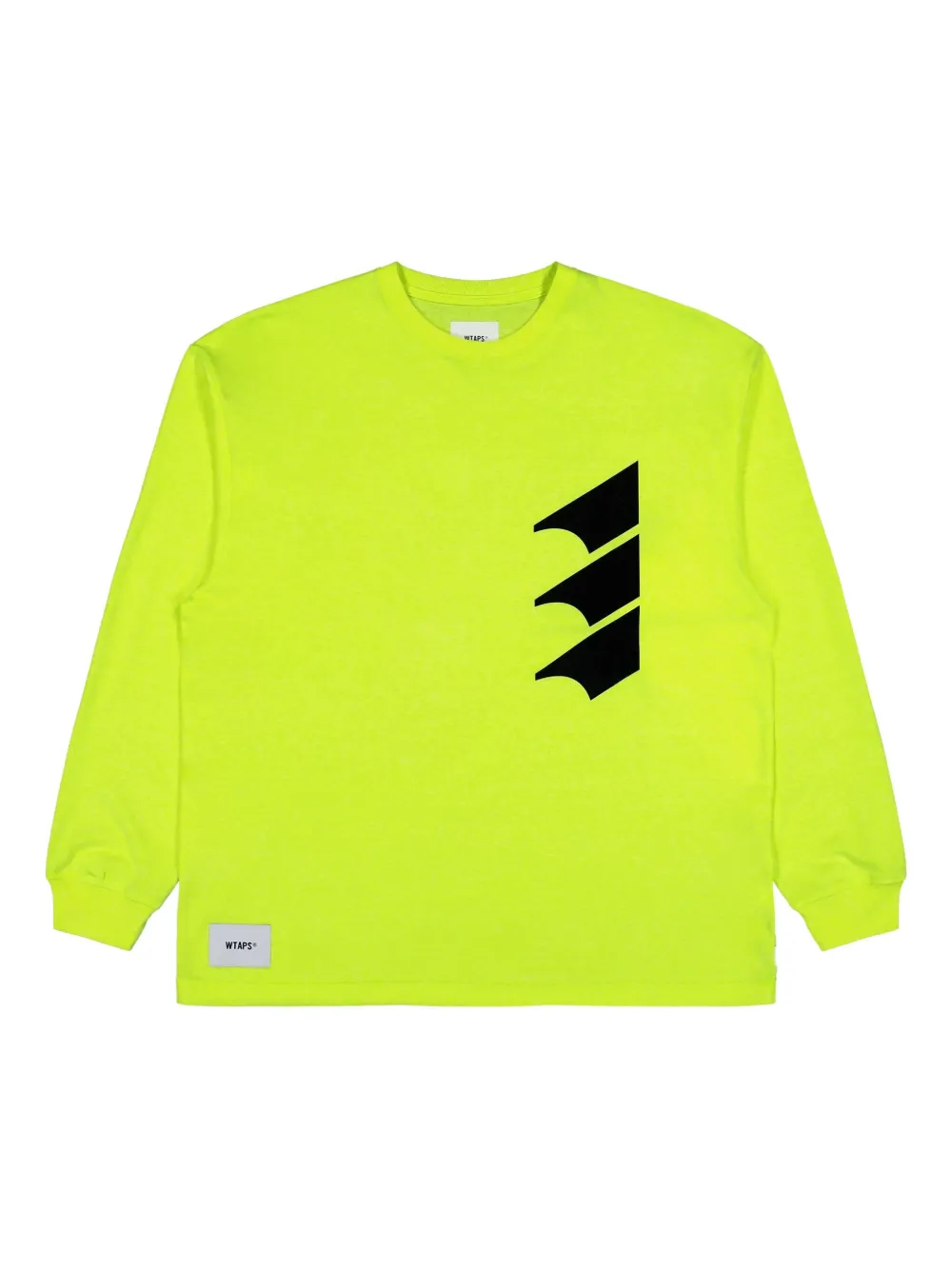 

Футболка с графическим принтом Wound / LS / CTPL WTAPS, желтый