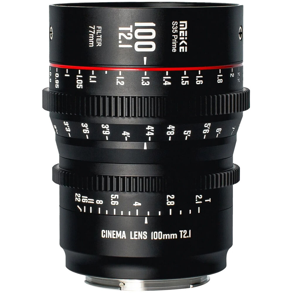 

Кинообъектив Meike 100mm T2.1 Super35 Cinema Prime Lens MK-100T21S35-PL