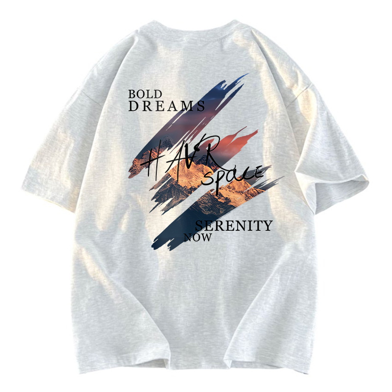 

Футболка Unisex HAVR, белый теплый серый