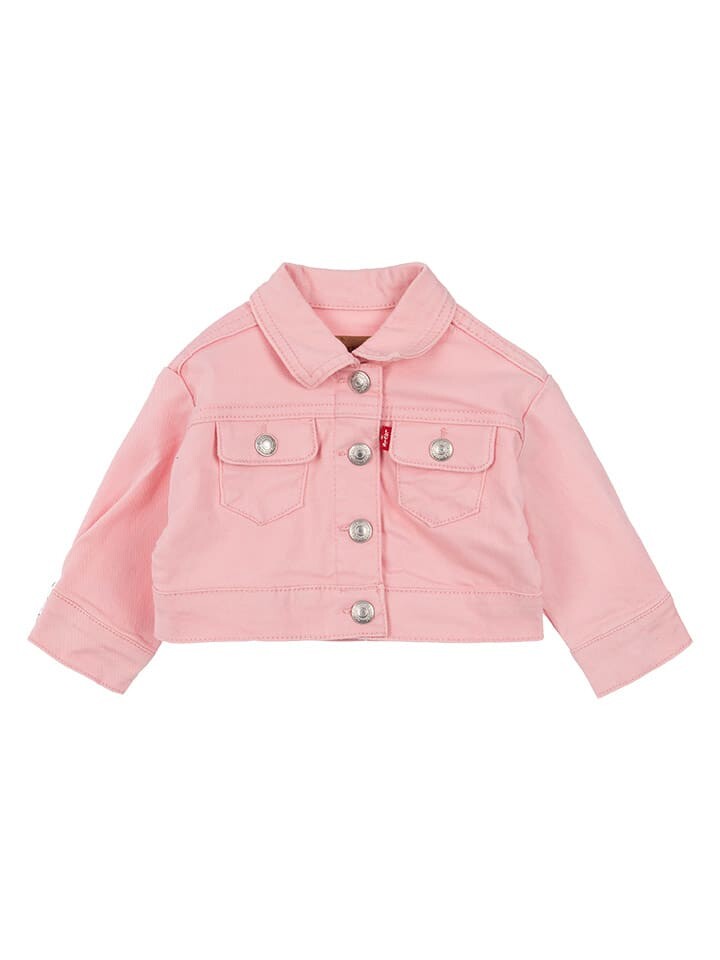 

Джинсовая куртка Levi's Kids, розовый