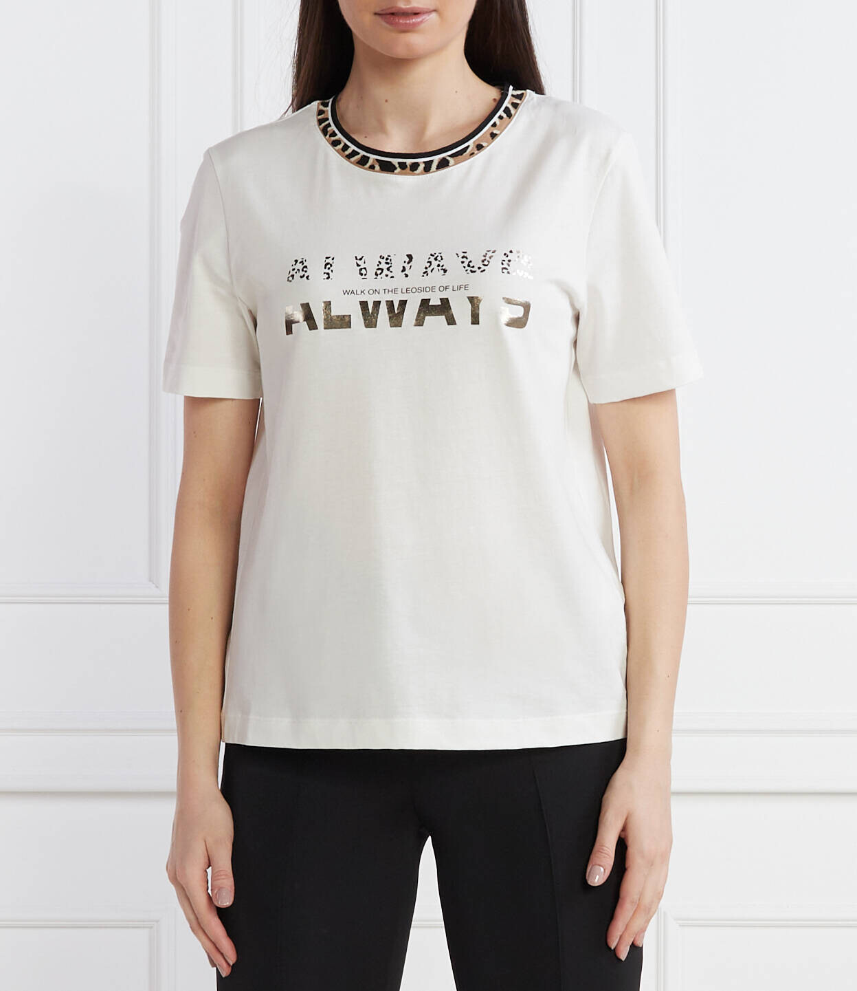 

Футболка Marc Cain Loose fit, белый