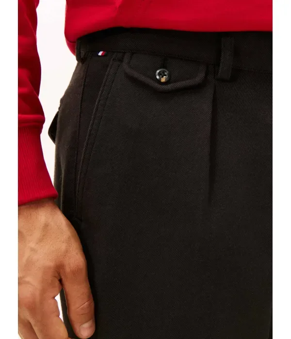 Брюки чинос HARLEM tapered fit Tommy Hilfiger, черный — фото 4