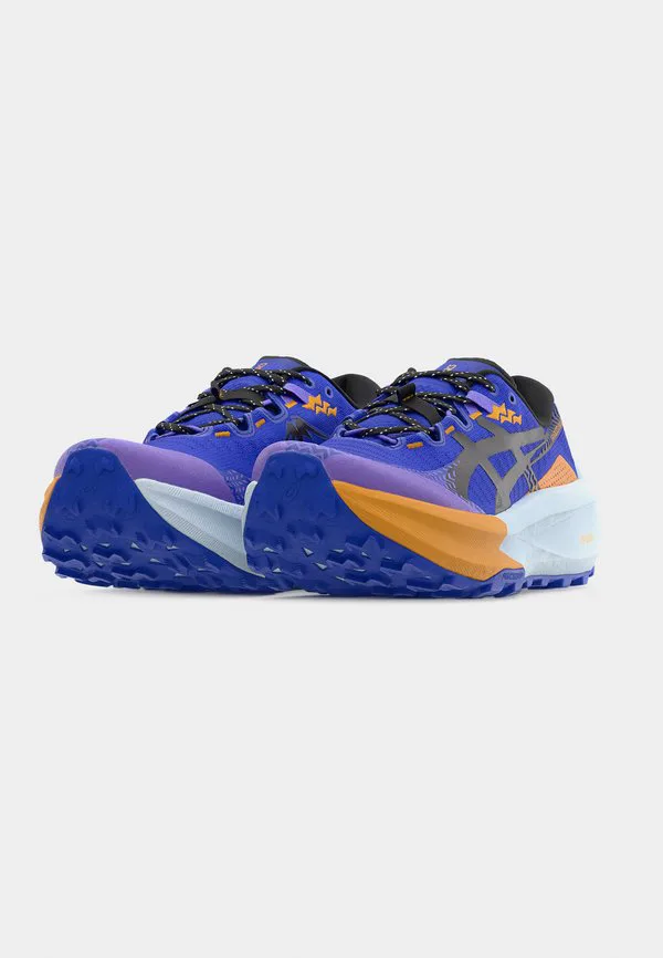 Кроссовки для трейлраннинга Asics Trabuco Max 5, сине-белые — фото 3