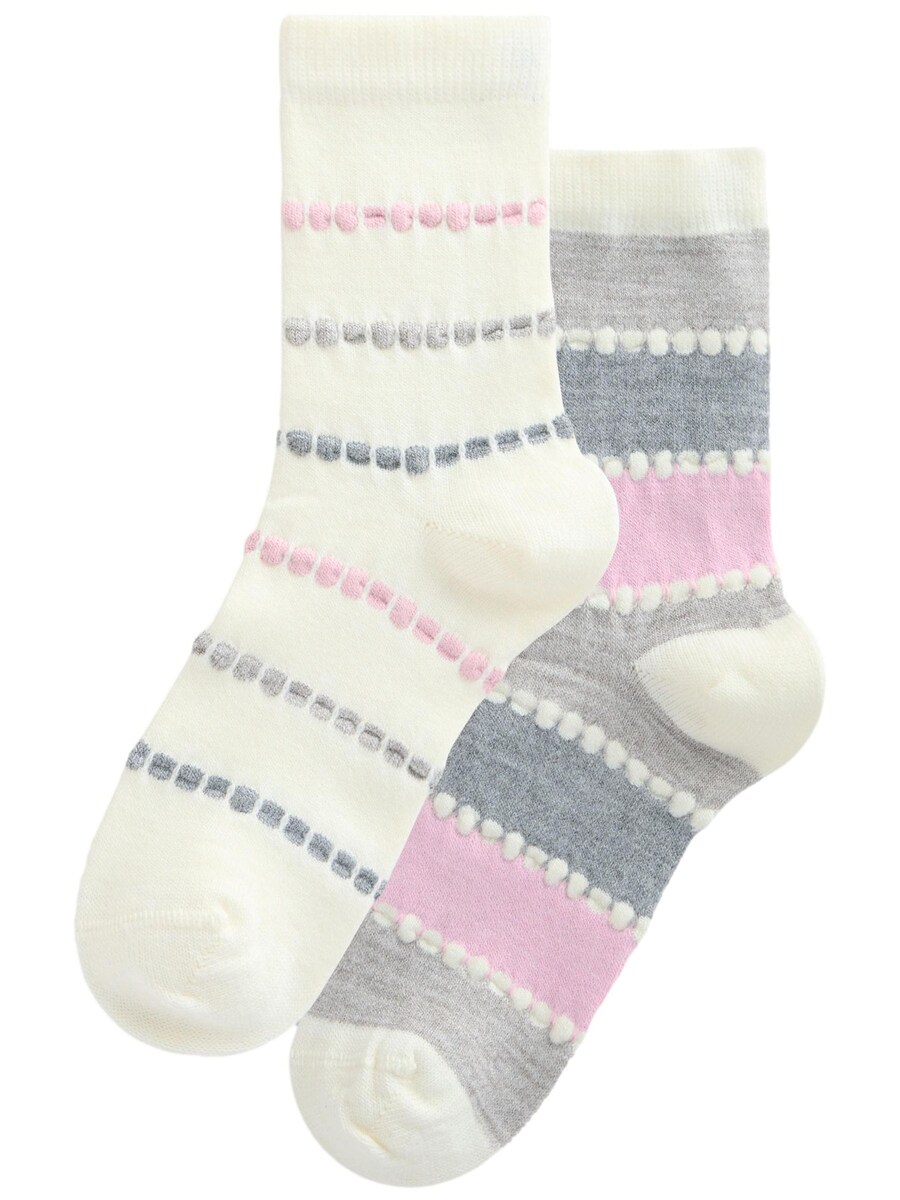 

Носки Next, цвет Stone/mottled grey/natural white