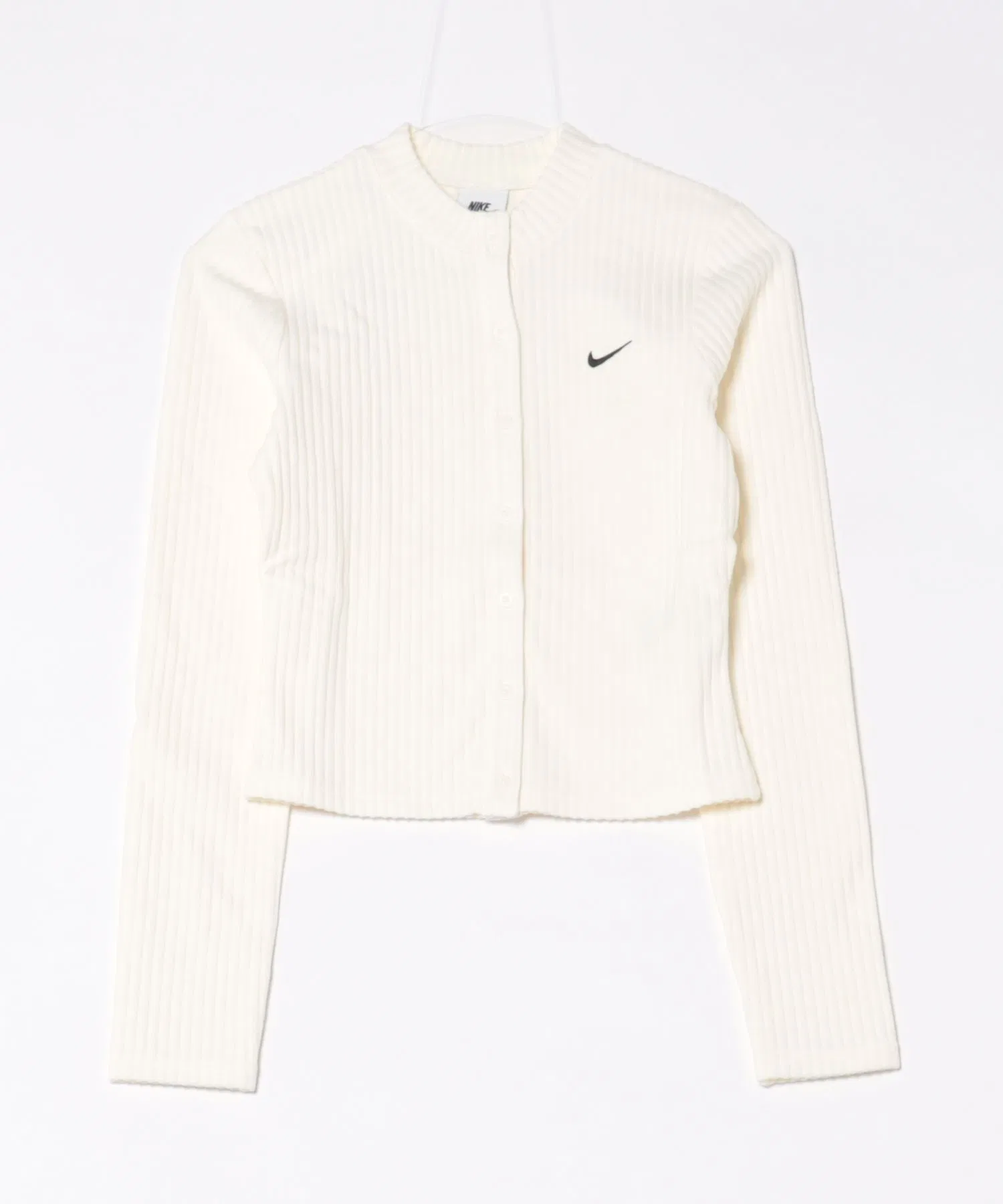 Женский кардиган NIKE Chill Knit Rib трикотажный белый