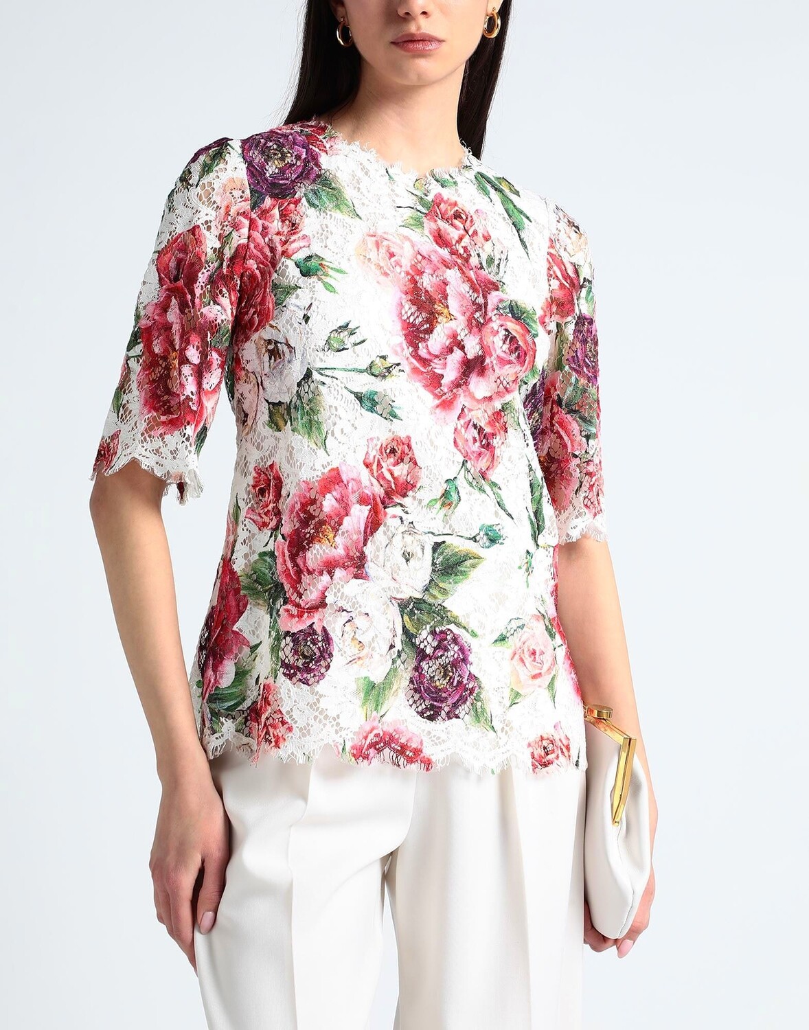 Топ Dolce&Gabbana, белый — фото 4