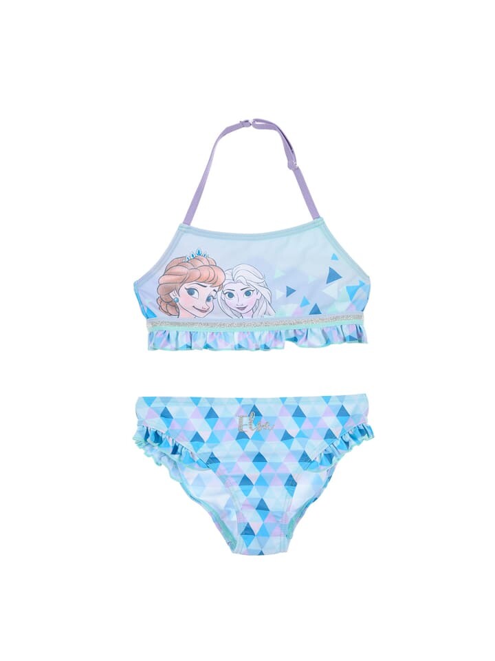 

Бикини Disney Frozen Anna und Elsa Bade Set, бирюзовый