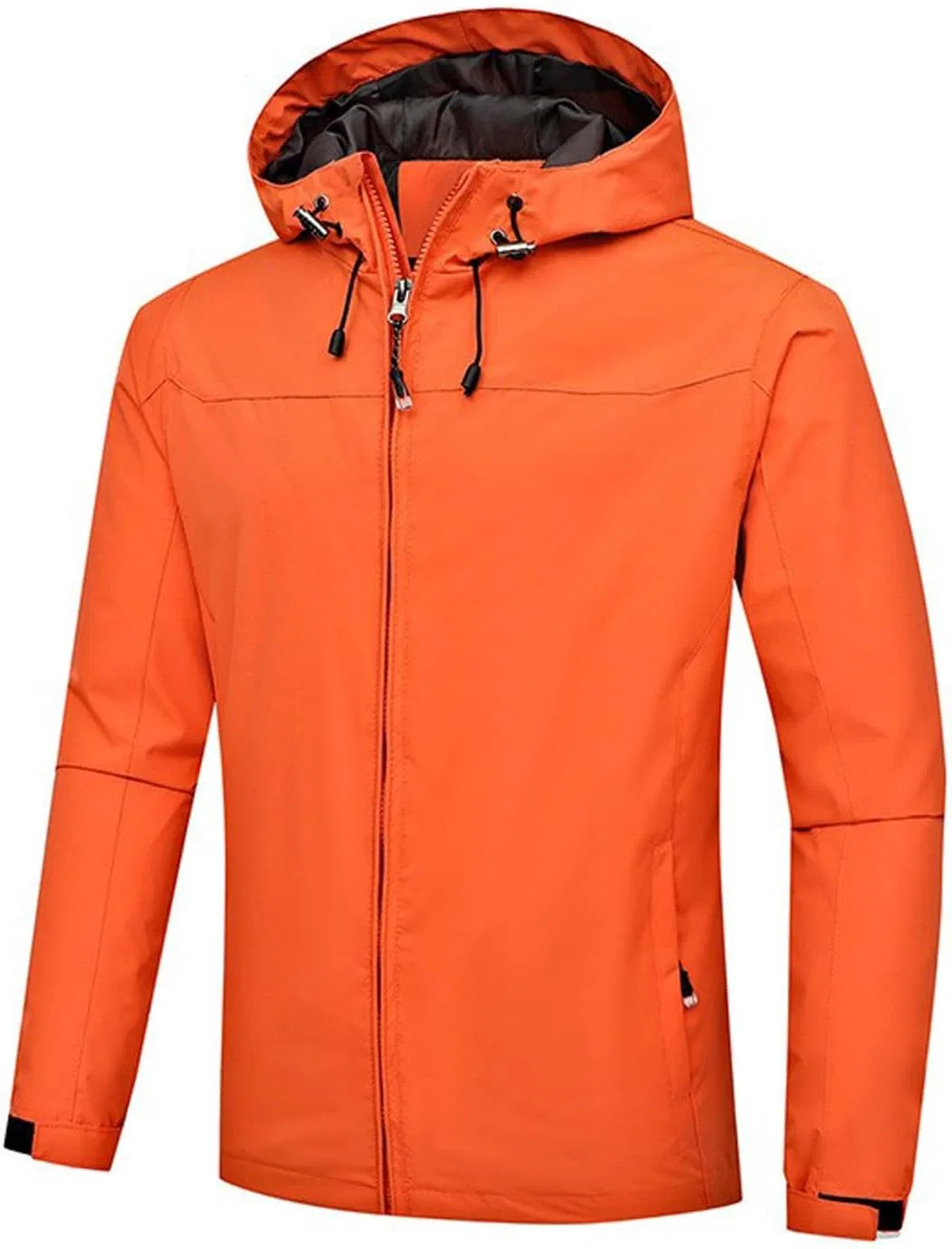 Мужская солнцезащитная кофта с капюшоном, UPF 50+, быстросохнущая, Orange