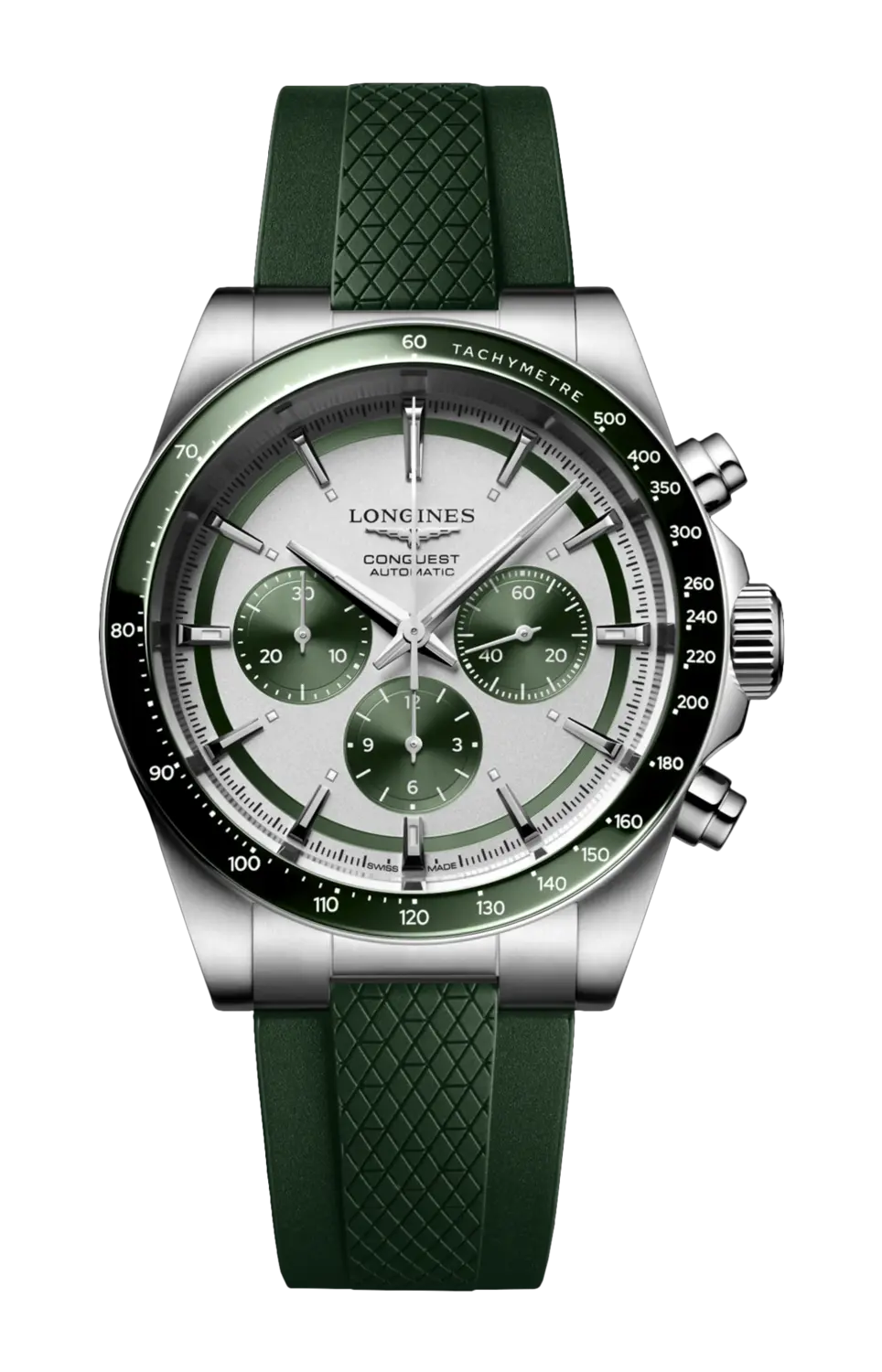 

Часы conquest chronograph 42 мм Longines