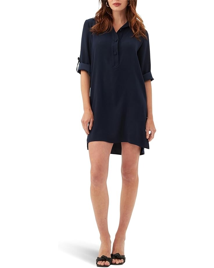 

Платье Trina Turk Portrait Shirt, цвет Indigo