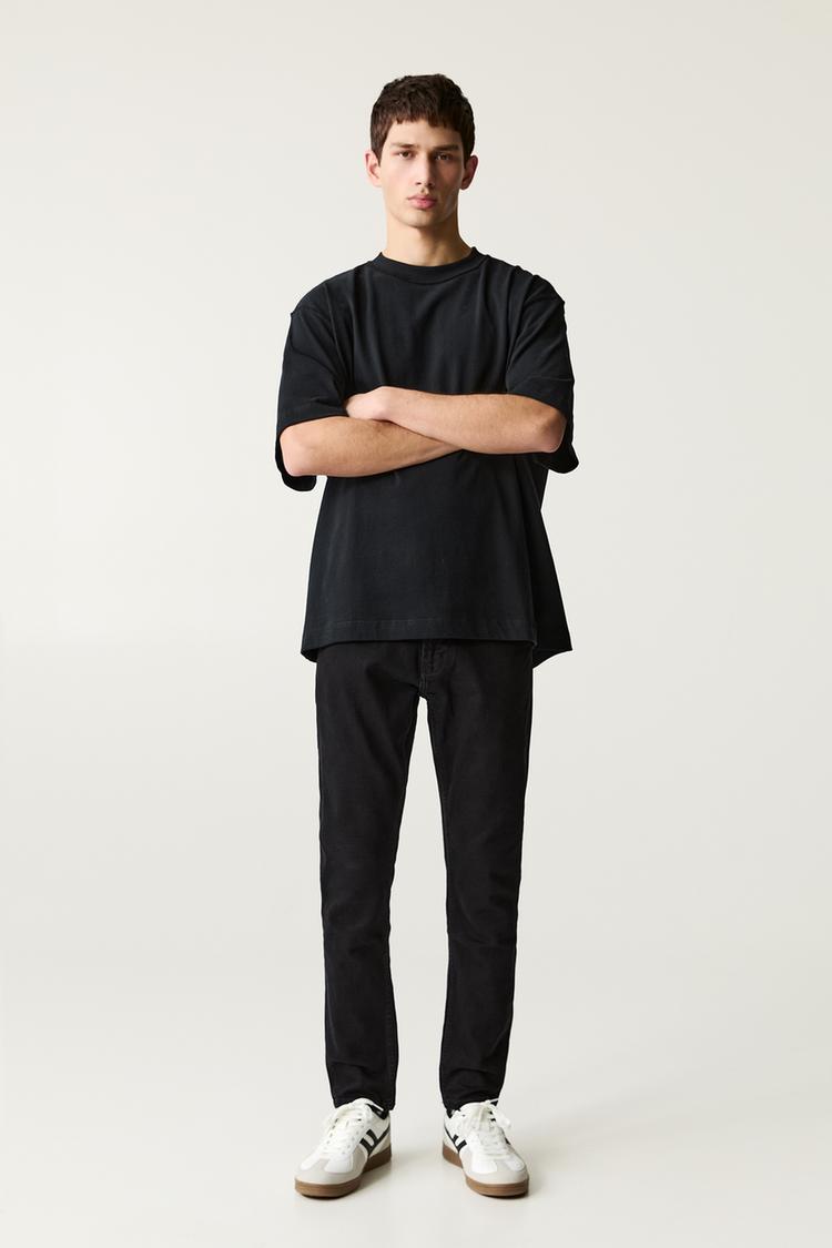 

Джинсы облегающего кроя Pull And Bear, черный