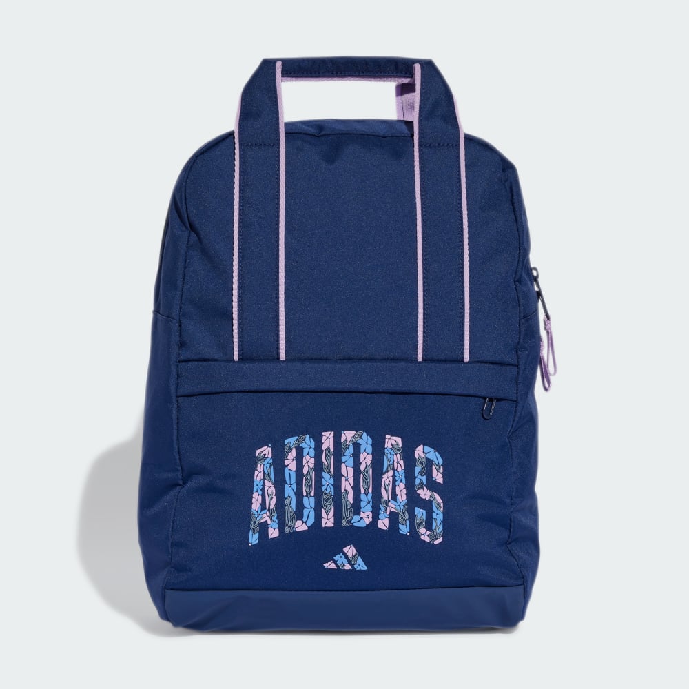 

Рюкзак Adidas Essential Flower Graphic Backpack, цвет Dark Blue/Clear Pink