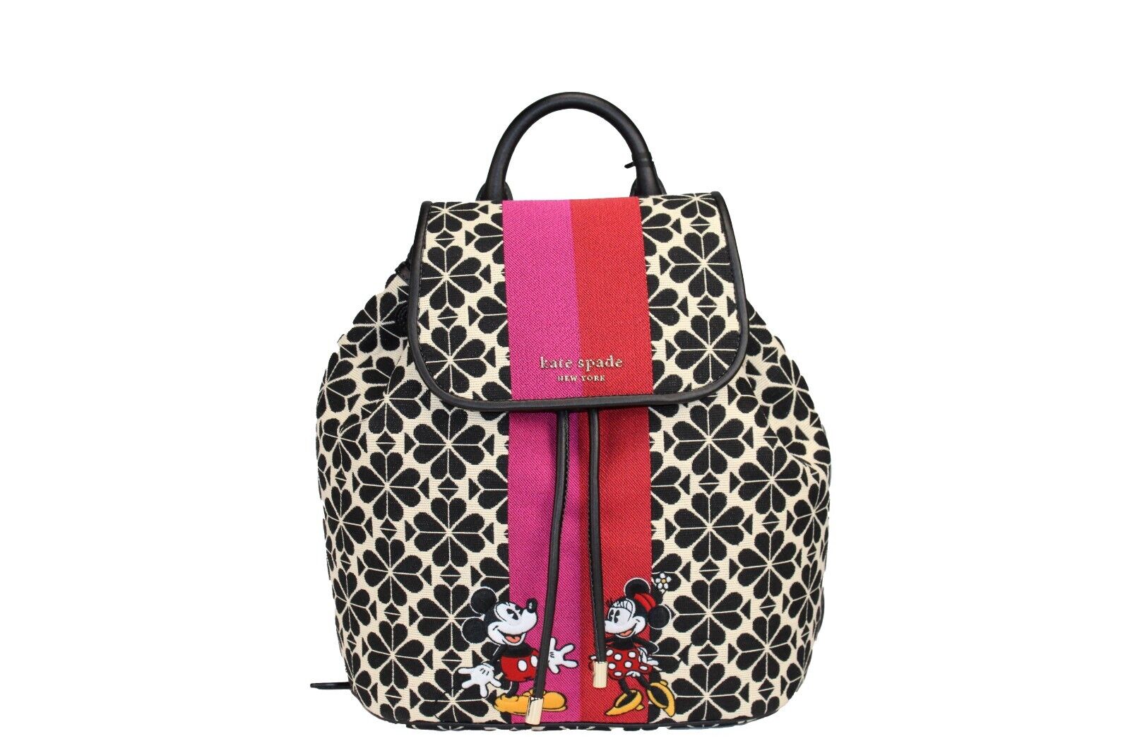 

Рюкзак Disney 100 Sink Medium Spade Flower из жаккардового холста с клапаном Kate Spade