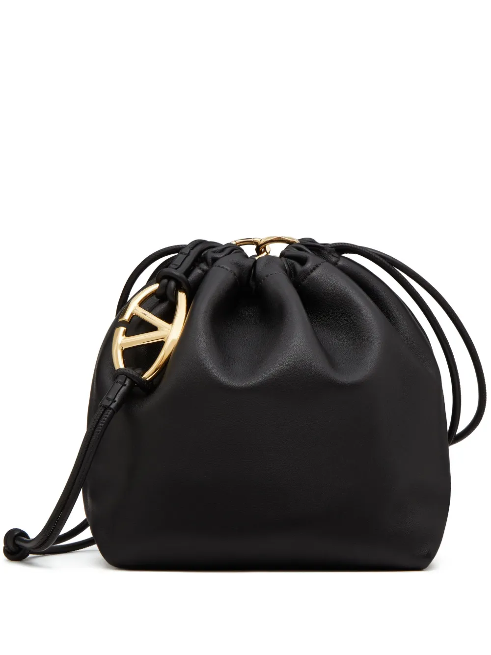 

Сумка с кулиской и логотипом VLogo Signature VALENTINO GARAVANI, черный