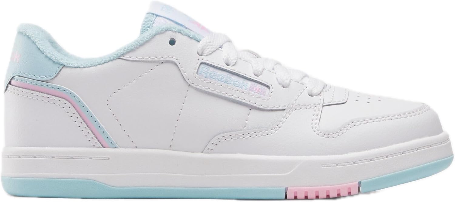 

Кроссовки Reebok Unisex-Child Kid's Phase Court, белый/розовый/голубой