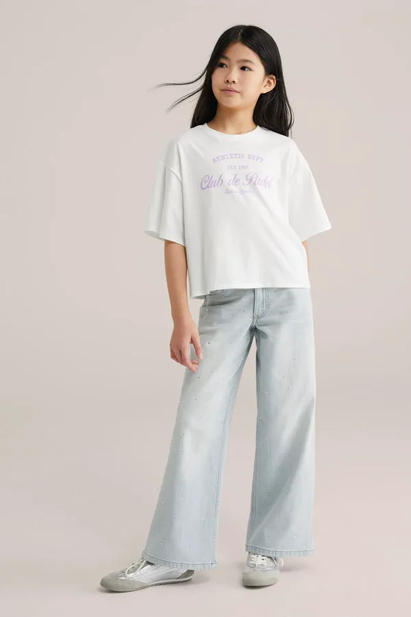 Джинсы свободного кроя blue ridge We Fashion, Light Blue