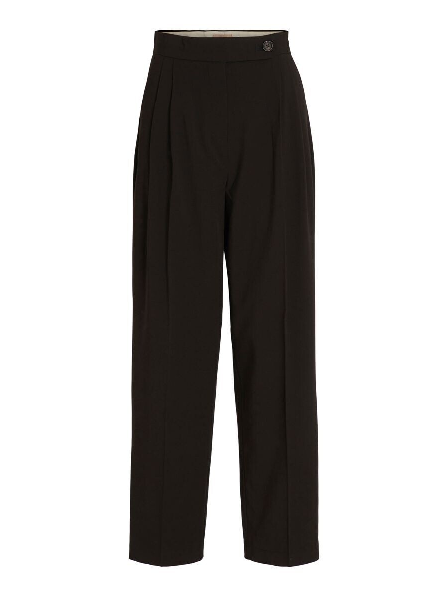 

Брюки со складками спереди VILA Tapered Pleat-Front Pants, черный